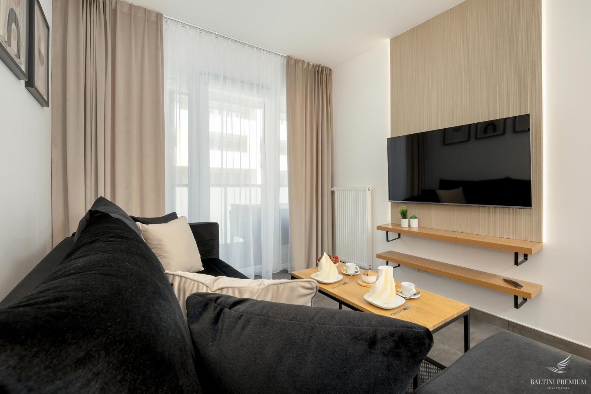 Baltini Premium Apartament Kasprowicza 20 A-B Z Basenem, Saunami I Jacuzzi 코워브제크 객실 사진