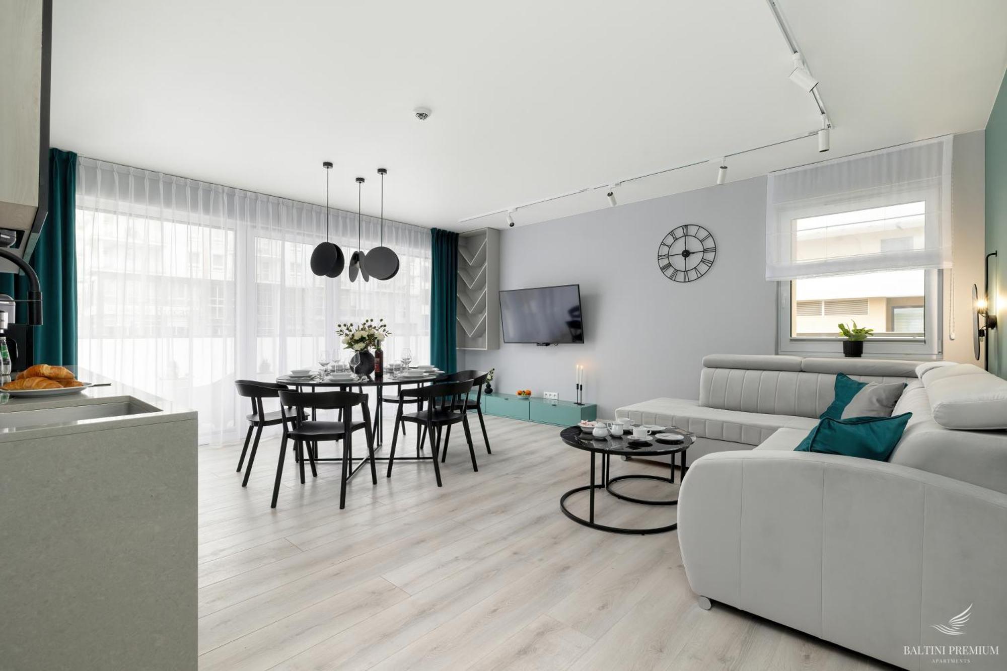 Baltini Premium Apartament Kasprowicza 20 A-B Z Basenem, Saunami I Jacuzzi 코워브제크 객실 사진