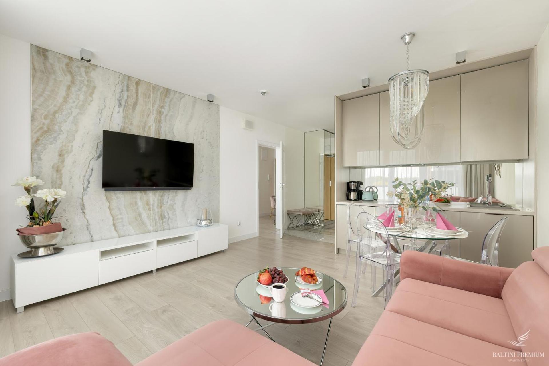 Baltini Premium Apartament Kasprowicza 20 A-B Z Basenem, Saunami I Jacuzzi 코워브제크 객실 사진